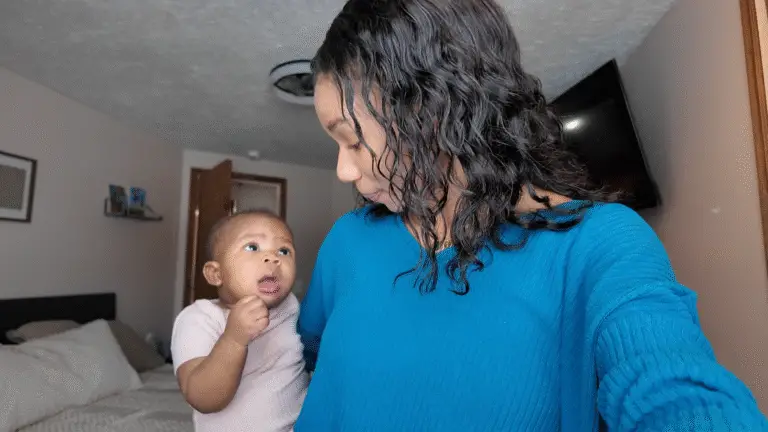 breastfeeding a toddler