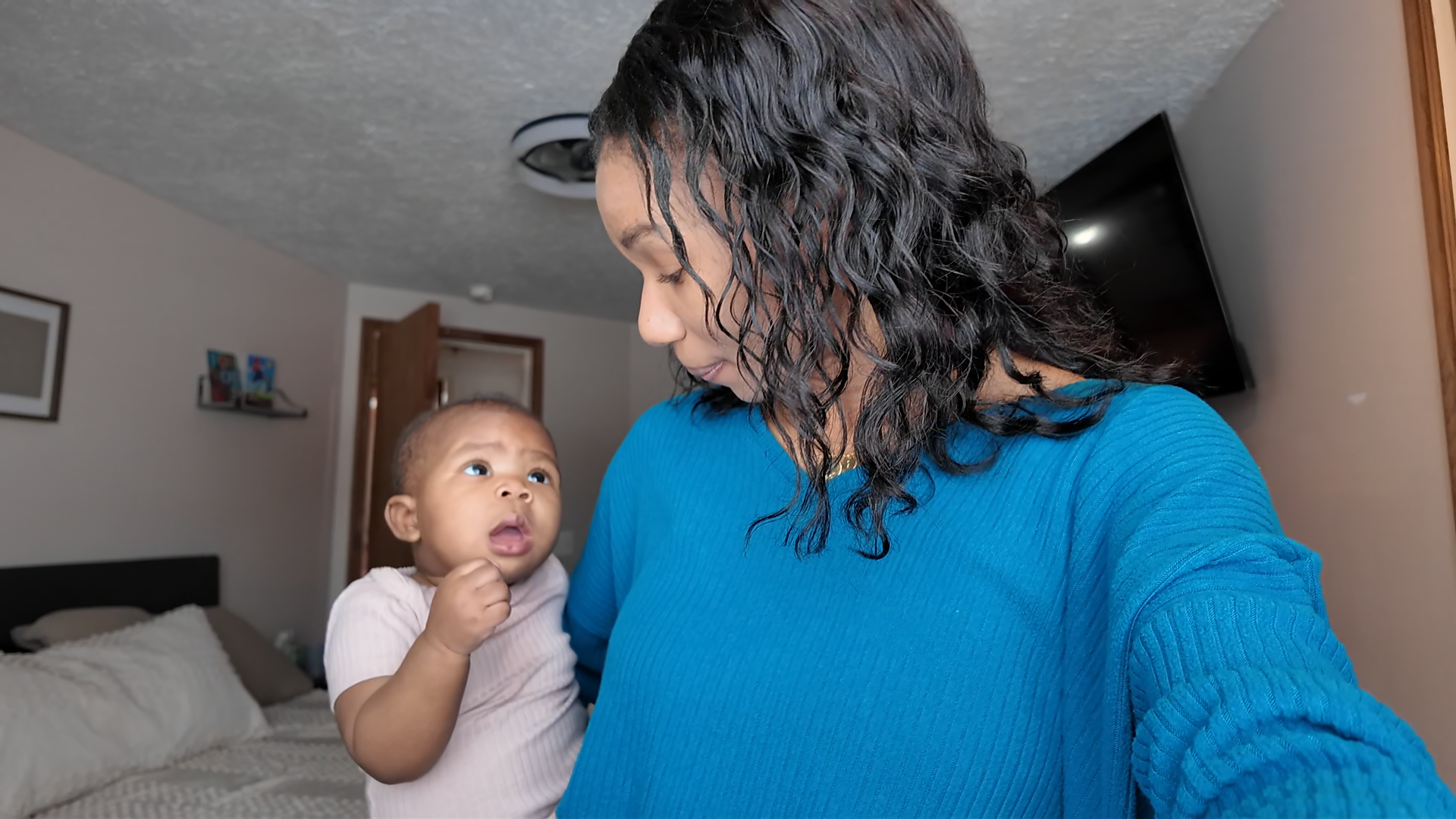 breastfeeding a toddler